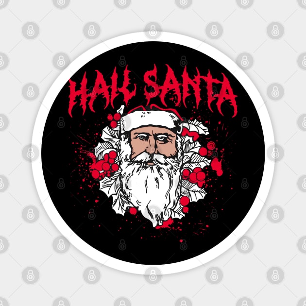 Hail Santa Magnet by TrikoCraft